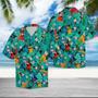 Parrot Hawaii Shirt For Men, Vivid Parrot Tropical Palm Leaves Summer Vacation Gift Ideal Hawaiian Shirt Summer Gifts