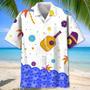 Pickleball Blue Nature , Men's , Tropical Aloha Shirts Short Sleeve Beach Holiday Casual Shirts Unisex Hawaiian Shirt Aloha Shirt