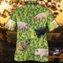 Pig Lovers Hawaiian Shirt, Vintage Farm Hawaiian Shirts For Men - Animals Button Down Mens Hawaiian Shirts Summer Gifts