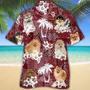 Pomeranian Hawaiian Shirt, Gift For Dog Lover Shirts, Men's Hawaiian Shirt, Summer Hawaiian Aloha Shirt Summer Gifts