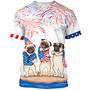 Pug Of July Hawaiian Shirt - Independence Day Is Coming, Usa Patriotic Hawaiian Shirt Summer Gifts