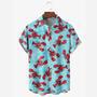 Red Lobster And Blue Ocean Hawaiian Shirt For Men And Women Summer Gifts