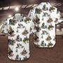 Rodeo Cowboy White Hawaiian Shirt Summer Gifts