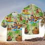 Rottweiler Vacation Hawaiian Shirt, Dog Short Sleeve Hawaiian Aloha Shirt Summer Gifts