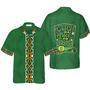 Saint Patrick's Day Shamrock Celtic Cross Harp Irish Hawaiian Shirt, Shamrock And Green Hat Ireland Hawaiian Shirt Summer Gifts