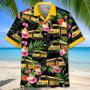 School Bus Coconut For Men And Women Unisex Hawaiian Shirt Aloha Shirt