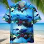 Scuba Diving Beach Hawaiian Shirt, Scuba Diving Shirt, Scuba Diver Shirt, For Men And Women Unisex Hawaiian Shirt Aloha Shirt