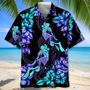 Scuba Diving Usa Blue Tropical Hawaiian Shirt, Scuba Diving Shirt, Scuba Diver Shirt, For Men And Women Unisex Hawaiian Shirt Aloha Shirt