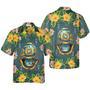 Scuba Diving Vintage Helmet , For Men And Women Unisex Hawaiian Shirt Aloha Shirt