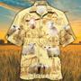 Sheep Lovers Farm Hawaiian Shirt, Farm Sheep Short Sleeve Hawaiian Aloha Shirt For Men, Women Summer Gifts