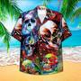 Skull Hawaii Shirt, Perfect For Skull Lover, For Men Unisex Hawaiian Shirt Aloha Shirt