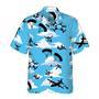 Skydiving Pattern Hawaiian Shirt, Skydiving Shirt For Men Summer Gifts