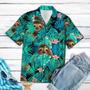 Sloth Tropical Palm Leaves Summer Vacation Gift Ideal Hawaiian Shirt Summer Gifts