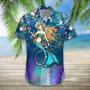 Summer Mermaid Hawaiian Shirt, Hawaiian Shirt For Women Summer Gifts