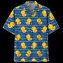 Swimming Duck Background Hawaiian Shirt, Duck Hawaii Shirt, Duck Shirt For Family Summer Gifts