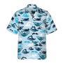 Swimming Pattern Hawaiian Shirt For Men, Gift For Swimming Lover Summer Gifts