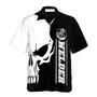 The Welder Skull Black White Hawaiian Shirt For Men Summer Gifts