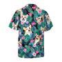 Tropical Corgi Dog Shirt For Men Hawaiian Shirt For Men Summer Gifts