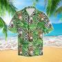 Tropical Donkey , For Men And Women Unisex Hawaiian Shirt Aloha Shirt