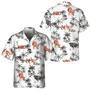 Tropical Island And Cows Pattern All Printed , Summer Gifts For Men And Women Unisex Hawaiian Shirt Aloha Shirt