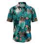 Tropical Norwegian Forest Cat Hawaiian Shirt, Summer Gift, Hawaiian Shirts For Men, Aloha Beach Shirt Summer Gifts