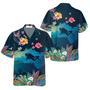 Tropical Scuba Diving Hawaiian Shirt, Scuba Diving Shirt For Men, Cool Gift For Scuba Diving Lover Summer Gifts