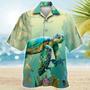 Turtle S For Men Women, Sea Turtles Summer Aloha Button Down Short Sleeves Men�S Hawaiian Unisex Hawaiian Shirt Aloha Shirt