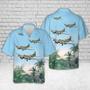 Us Air Force Boeing Flying Fortress Hawaiian Shirt For Men Dad Veteran, Patriot Day Shirt Summer Gifts