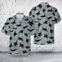 Us Air Force General Dynamics Fighting Falcon Aircraft Silhouettes Hawaiian Shirt Summer Gifts