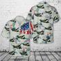 Us Air Force Lockheed Combat Talon I Sos In Flight 1980 Hawaiian Shirt Summer Gifts