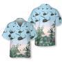 Us Army Helicopter Hawaiian Shirt, Tropical Helicopter Shirt For Men Summer Gifts