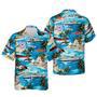 Us Coast Guard Hawaiian Shirt For Men Dad Veteran, Patriot Day Summer Gifts