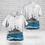 Us Navy Uss Grapple Safeguard-Class Rescue And Salvage Ship Hawaiian Shirt For Men Dad, Veteran Summer Gifts