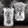 Vikings Tree Of Life Tattoo - Short Sleeve - Viking Gifts For Him Unisex Hawaiian Shirt Aloha Shirt