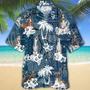 Whippet Hawaiian Shirt Summer Gifts