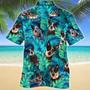 Alluring Gift For Australian Cattle Dog Lovers Summer Beach Palm Tree Pattern Hawaiian Shirt Summer Gifts