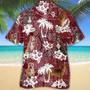 American Pit Bull Red Hawaiian Shirt, Hawaiian Shirt For Men, Women, Aloha Shirt For Summer Summer Gifts