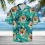 Appealing Love Of Pomeranian Tropical Jungle Hawaiian Shirt Summer Gifts