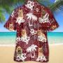 Australian Terrier Red Hawaiian Shirt, Hawaiian Shirt For Men, Women, Aloha Shirt For Summer Summer Gifts