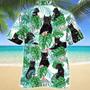 Awesome Black Cane Corso Dog Tropical Plant Hawaiian Shirt Summer Gifts