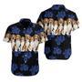 Beagle Hawaiian Shirt, Dog Hawaiian Shirt, Tropical Hibiscus On Black Pattern Hawaiian Shirt Summer Gifts