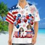 Beagle Independence Day Hawaiian Shirt, Dog Hawaii Beach Shirt Short Sleeve For Of July Summer Gifts