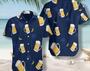 Beer Hawaiian Shirt, Beach Party Matching Shirt For Men/Women, Hawaiian Set Gift, Gifts For Bachelor Party, Tropical Aloha Shirt. Summer Gifts