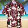 Bernadoodle Red Hawaiian Shirt, Hawaiian Shirt For Men, Women, Aloha Shirt For Summer Summer Gifts