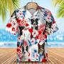 Border Collie Hawaiian Shirt- Summer Aloha Shirt, Hawaiian Shirt For Men And Women Summer Gifts