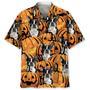 Boston Pumpkin Halloween Hawaiian Shirt Summer Gifts