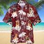 Brussels Griffon Red Hawaiian Shirt, Gift For Dog Lover Shirts, Animal Summer Shirts, Hawaiian Shirt Men Summer Gifts