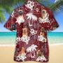 Brussels Griffon Red Hawaiian Shirt, Gift For Dog Lover Shirts, Animal Summer Shirts, Hawaiian Shirt Men Summer Gifts