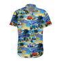 Campervan Hawaii Shirt, Mens Hawaiian Aloha Beach Shirt, Hawaiian Shirts For Men Summer Gifts