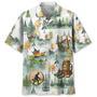 Camping Bigfoot Hawaiian Shirt Summer Gifts